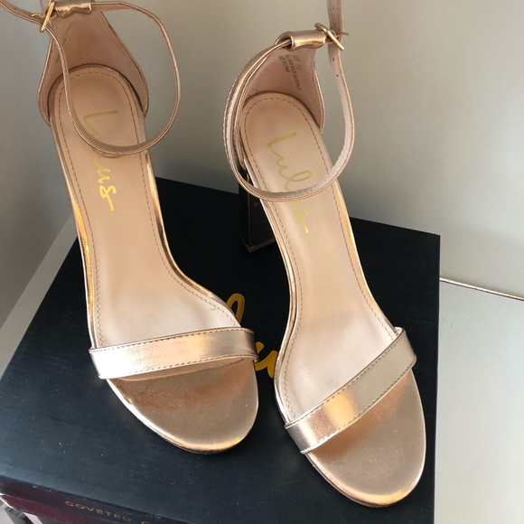 Taylor Gold Ankle Strap Heels Shop, 53 